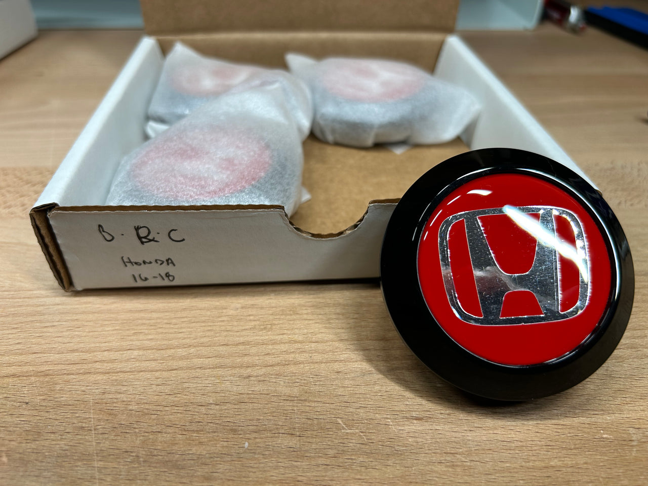 Clearance - 16", 17", 18" and 15x8" Honda: Black - Red - Chrome