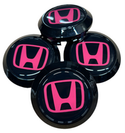 Enkei RPF1 center cap Honda black black pink