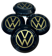 Enkei RPF1 center cap black black gold vw