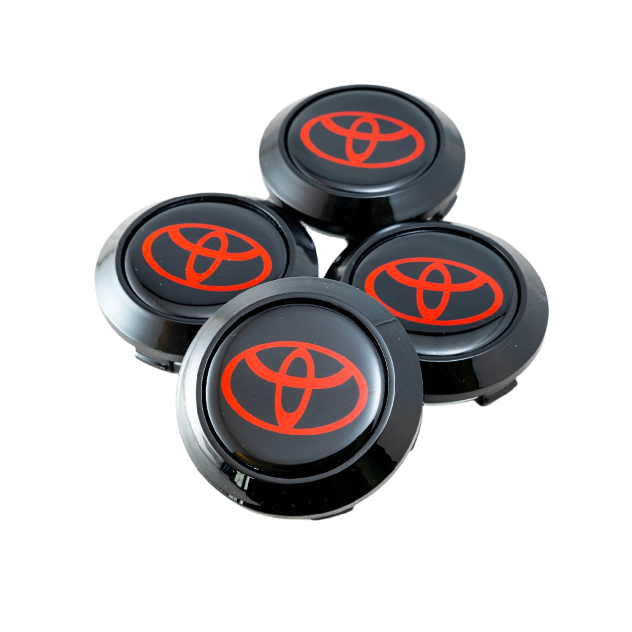 Toyota Logo Enkei RPF1 Center Caps (Set of 4)