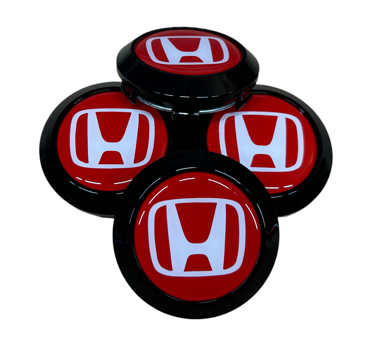 Honda Logo Enkei RPF1 Center Caps (Set of 4)