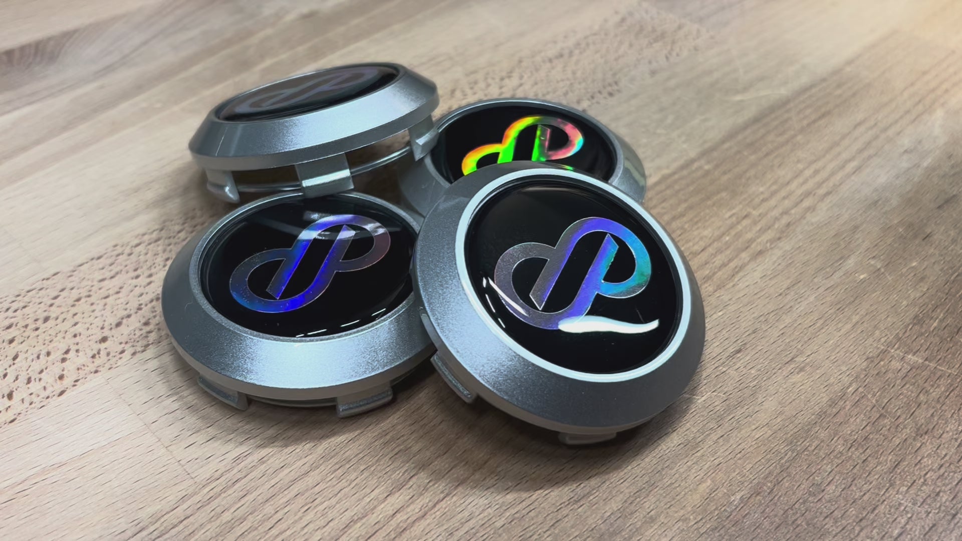 Enkei RPF1 center cap neo-chrome